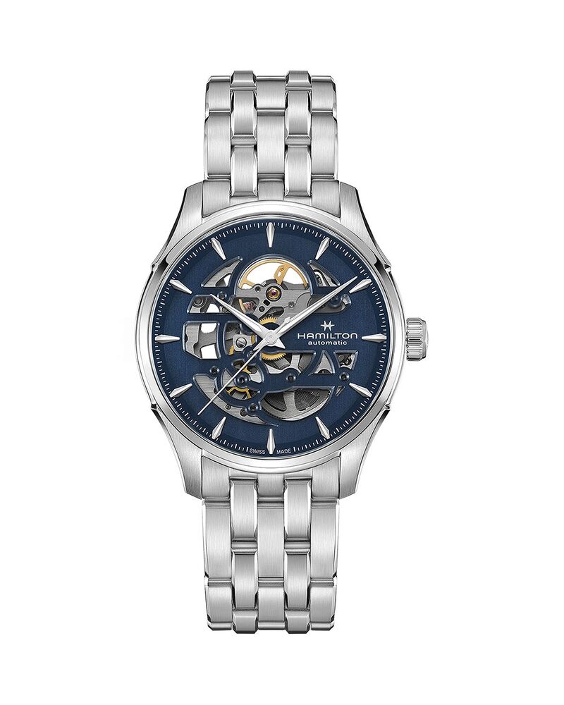 ハミルトン レディース アクセサリー 腕時計 Hamilton Jazzmaster Skelton Watch 40mm Blue/Silver ブルー