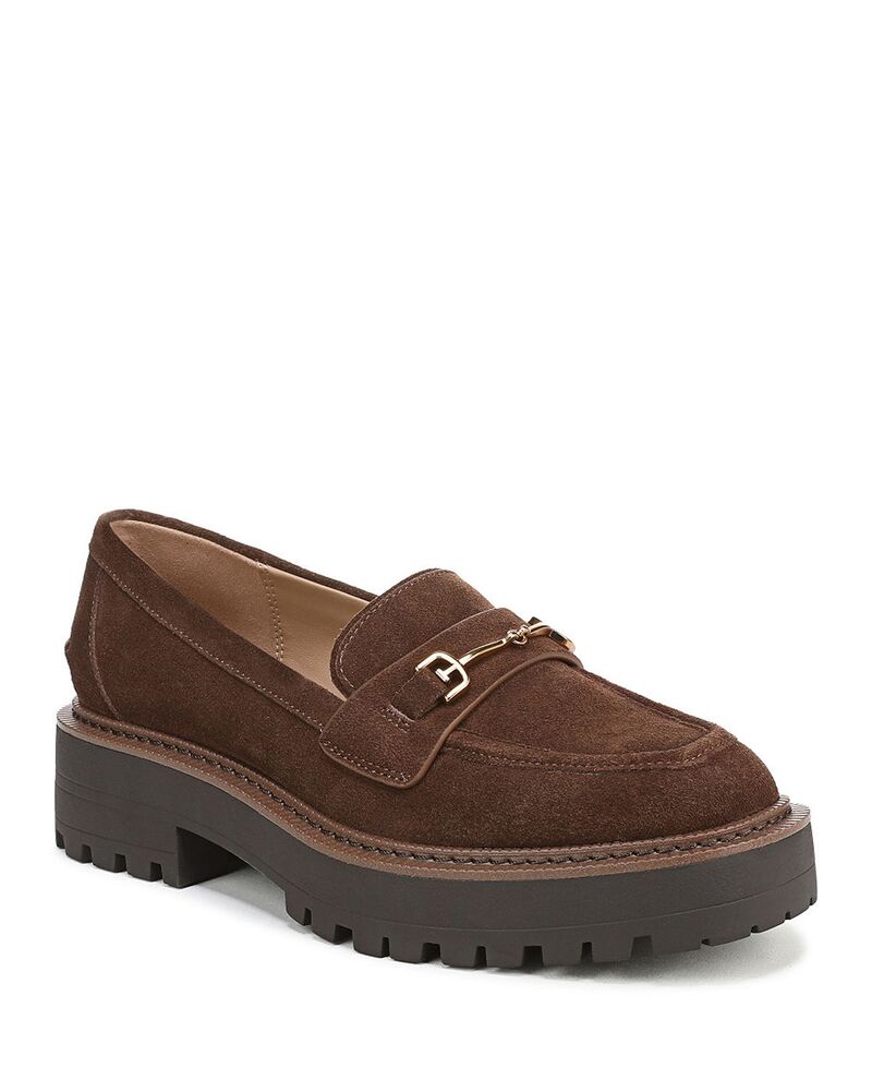 サムエデルマン レディース シューズ パンプス 置き目毛革 Sam Edelman Women\u0027s Lea Loafer Flats Mustang Brown 赤銅色