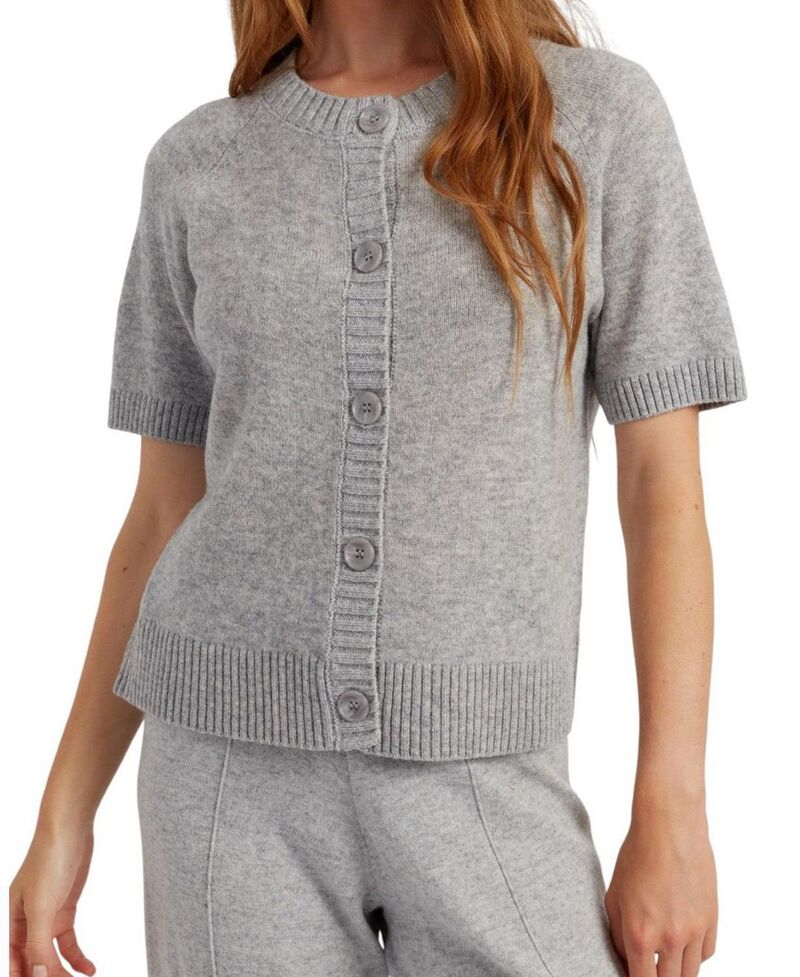 チンティアンドパーカー レディース アウター ジレー 羊毛 Chinti \u0026 Parker Women\u0027s Wool Cashmere Light Button Cardigan Light Grey 薄墨色