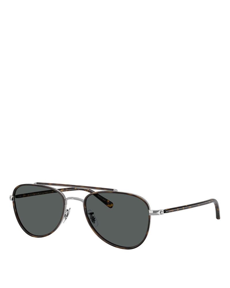 オリバーピープルズ レディース アクセサリー サングラス・アイウェア Oliver Peoplesacoye Aviator Sunglasses 52mm Silver シルバー