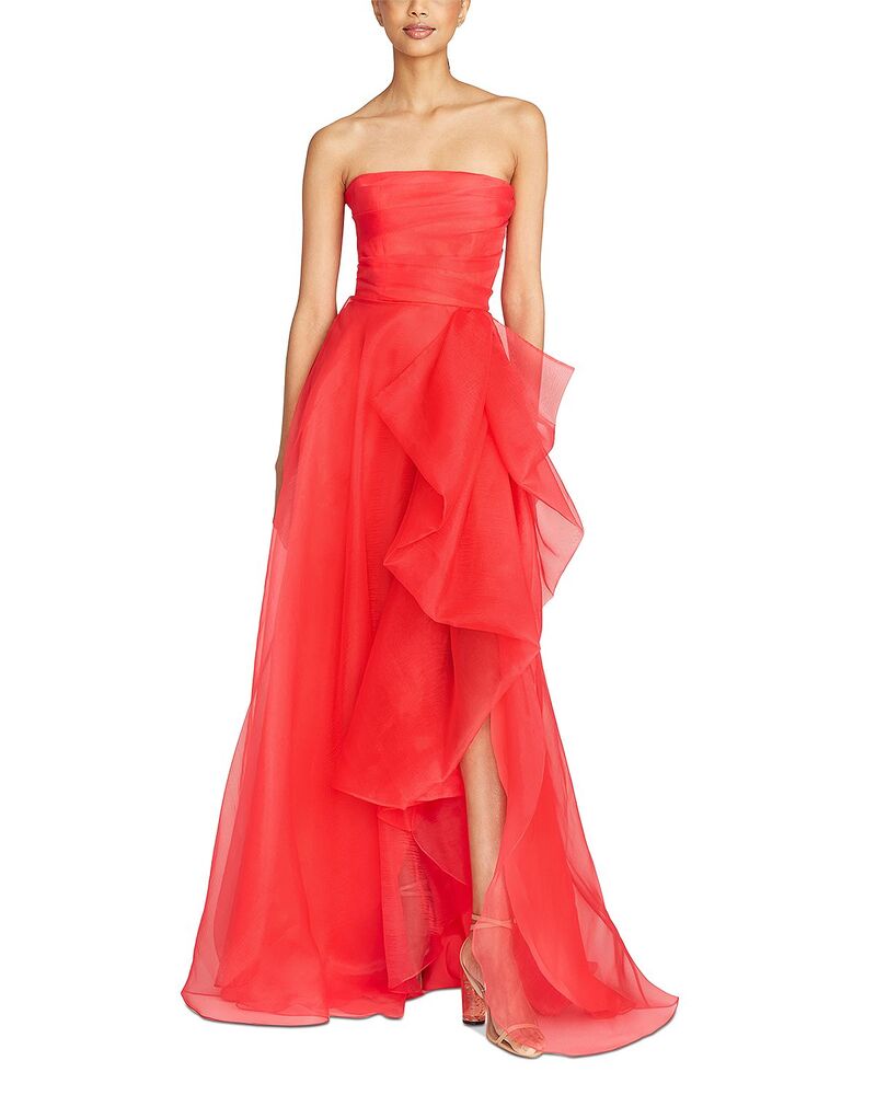 セイア レディース トップス ワンピース ドレープ Theia Teresa Draped Gown Begonia