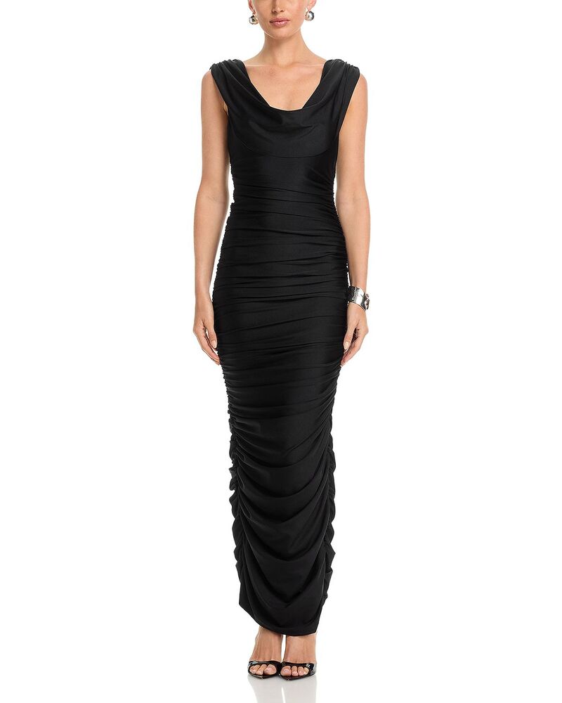 ブラックハロ レディース トップス ワンピース Black Halo Evangeline Gown Black ブラック