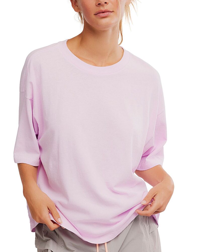 フリーピープル レディース トップス プルオーバー Free People Tackle Boxy Tee Ultra Violet 相撲取り草
