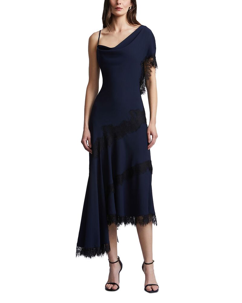 ビーシービージーマックスアズリア レディース トップス 衣装 スピード競技刈り込み スピード競技 BCBGMAXAZRIA Callace Trim Dress Dark Sapphire サファイア