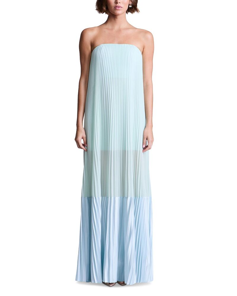 ビーシービージーマックスアズリア レディース トップス ワンピーストラップレス BCBGMAXAZRIA Nora Strapless Gown Aqua アクア
