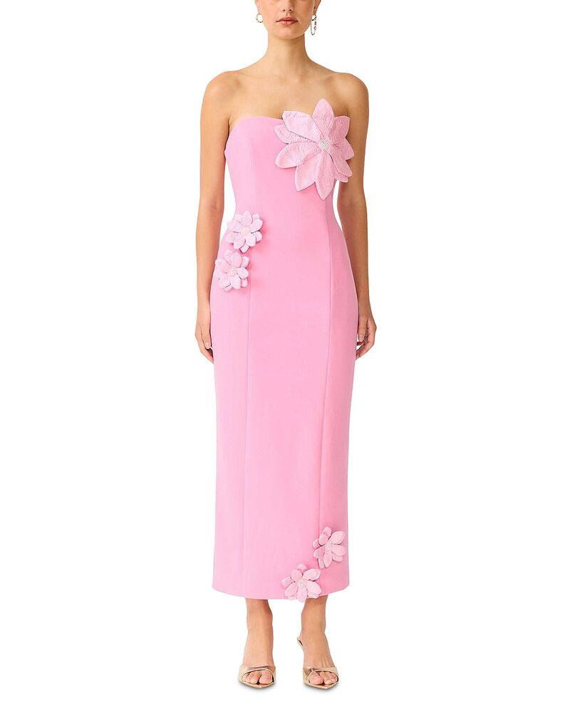 エリアット レディース トップス ワンピース ミディ Elliattova Midi Dress Pink ピンク｜ReVida 店