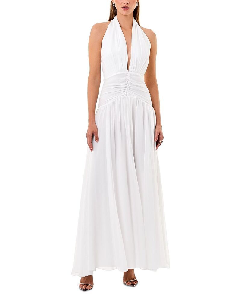 ニコラスカークウッド レディース トップス ワンピース ホルター Nicholas Arella Halter Neck Dress Ivory アイボリー