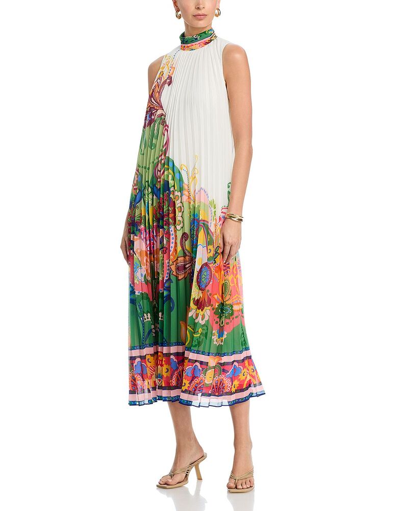 エリータハリ レディース トップス 衣装 Elie Tahari The Reilley Dress Celestial Paisley