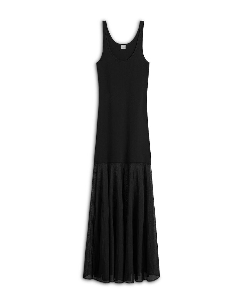 トーテム レディース トップス 貯蔵タンクいの一番 TOTEMEvening Tank Dress Black 黒いこと