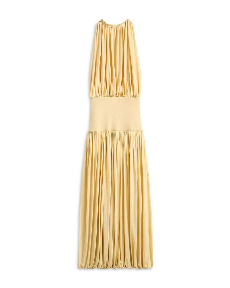 トーテム レディース トップス ワンピース TOTEME Soft Gatheredress Champagne シャンパン｜ReVida 店