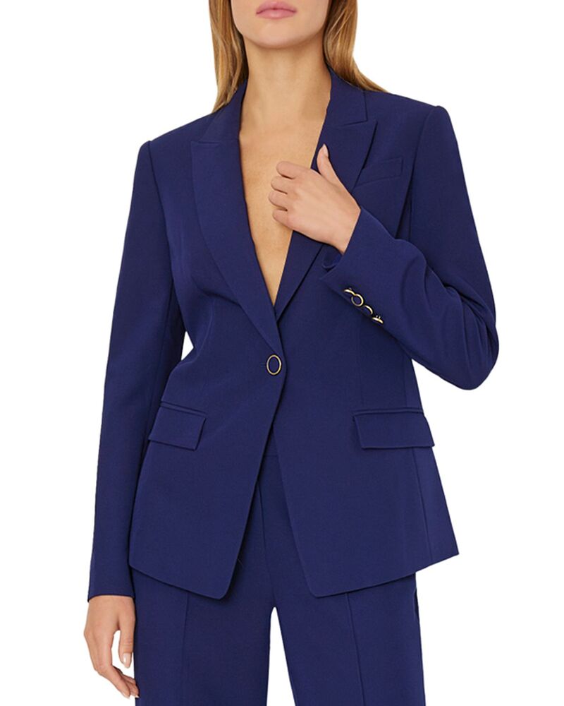 ミリー レディース アウター ジャケット・ブルゾン ブレザー MILLY Avery Cady Blazer Navy ネイビー｜ReVida 店