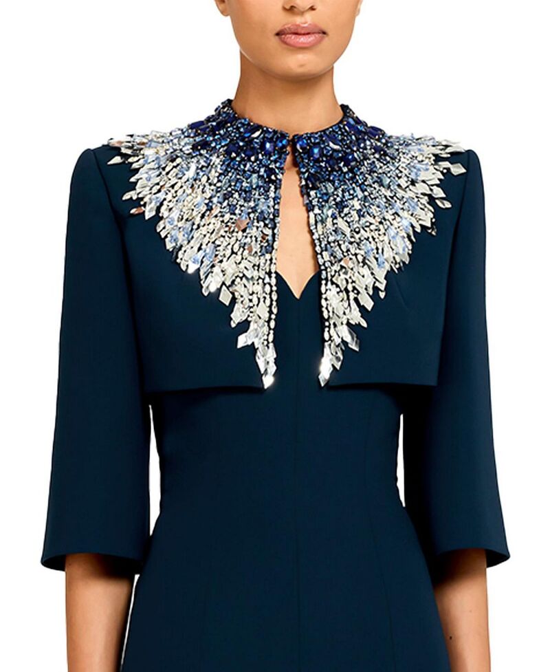 ジェニー・パッカム レディース アウター 上衣・上衣 Jenny Packham Dexy Jacket Blackthorne Blue 青み
