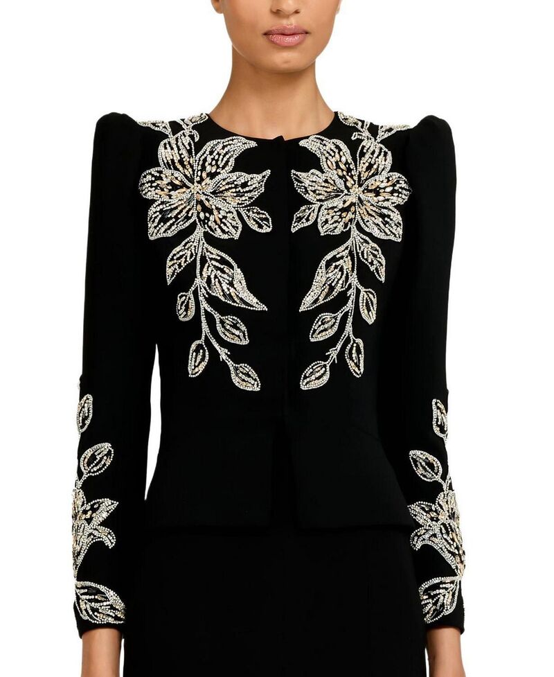 ジェニー・パッカム レディース アウター ジャケット・ブルゾン Jenny Packham Dalila Jacket Liquorice
