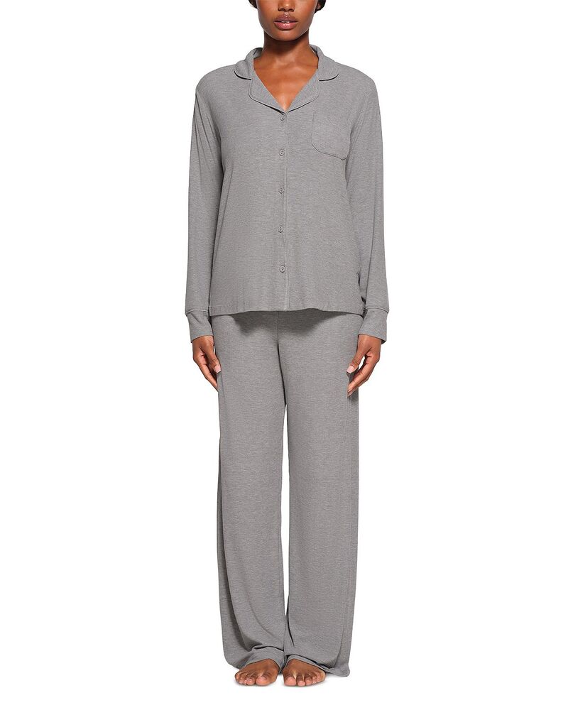 スキムズ レディース アウター パーカー・スウェット SKIMSoft Lounge Pajama Set Heather Grey グレー