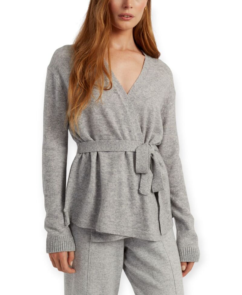 チンティアンドパーカー レディース アウター ジレー 羊毛 Chinti \u0026 Parker Women s Wool-Cashmere Light Wrap Cardigan Light Grey 薄墨色