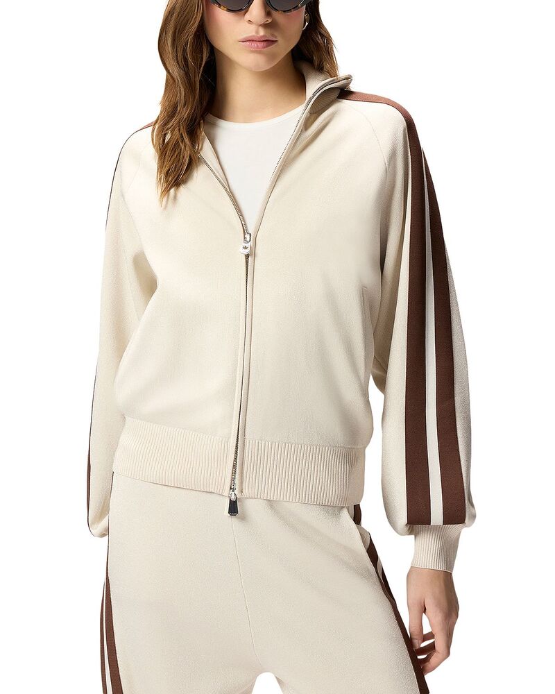 ピンコ レディース アウター パーカー・スウェット シャツ PINKO Stagione Zip Sweatshirt C44|ReVida 店