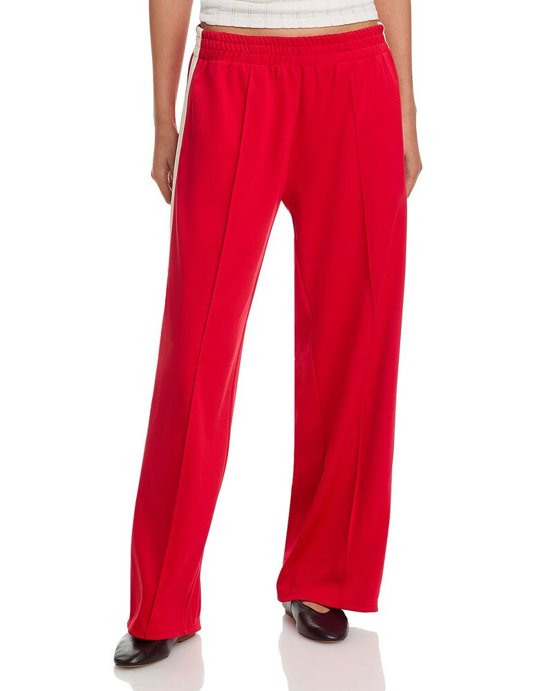 ザ・グレート レディース ボトムス カジュアルパンツ ワイドレッグ トラックパンツ THE GREAT. Wide Leg Track Pants Poppy Red レッド