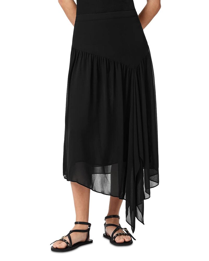 オールセインツ レディース ボトムスカート マキシ ALLSAINTS Cyra Maxi Skirt Black ブラック