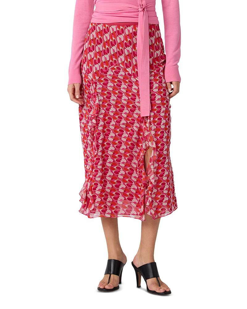 ダイアン フォン ファステンバーグ レディース ボトムスカート DIANE von FURSTENBERG Heavenly Skirt Pop Link Mini Blondie Pink ピンク｜ReVida 店