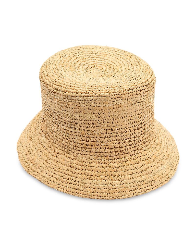 フィジシャン レディース アクセサリー 帽子 PHYSICIAN ENDORSED Autumn Straw Bucket Hat Natural｜ReVida 店