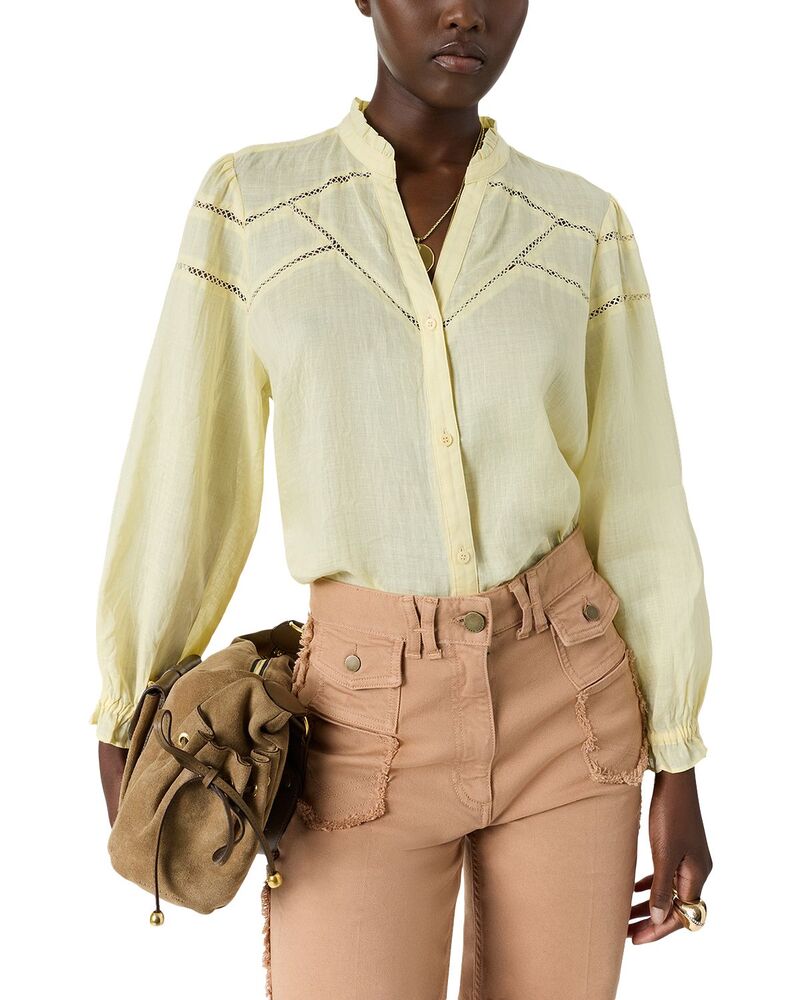 ジェラルド・ダレル レディース トップス シャツ Gerardarel Cristel Shirt Yellow イエロー|ReVida 店