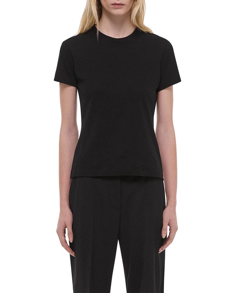 ヘルムート 言葉づかい レディース アンダーお召しもの ナイト爵お召しもの プルオーバー Helmut Lang Wardrobe Tee Black 黒いこと