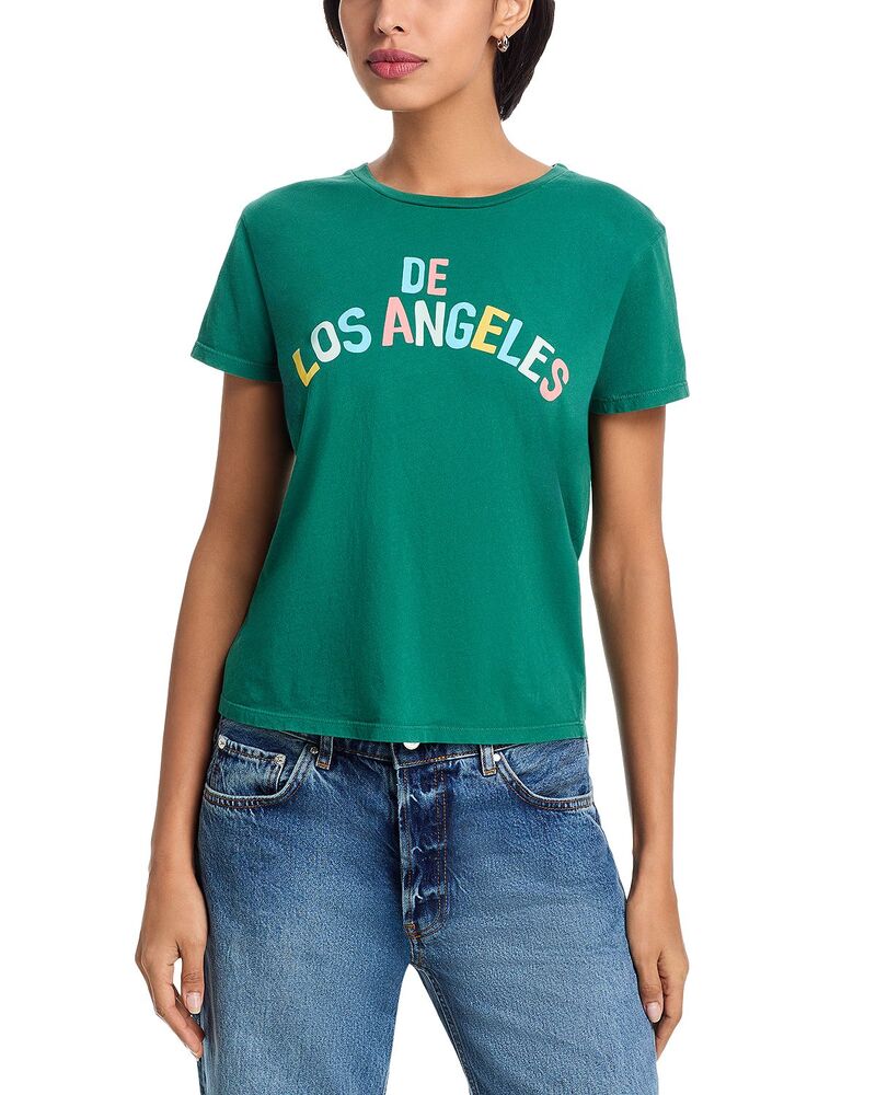 マザー レディース トップス Tシャツ MOTHER Lil Goodie Tee - Exclusive de Los Angeles Green グリーン