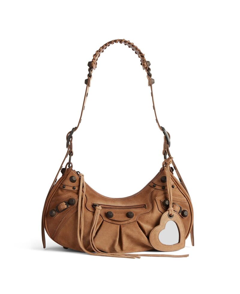 バレンシアガ レディース バッグ Balenciaga Le Cagole Shoulder Bag Camel キャメル|ReVida 店