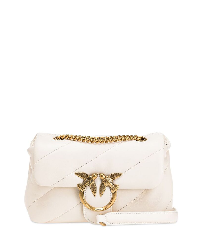 ピンコ レディース バッグ ミニ PINKO Mini Love Puff Shoulder Bag Z14q