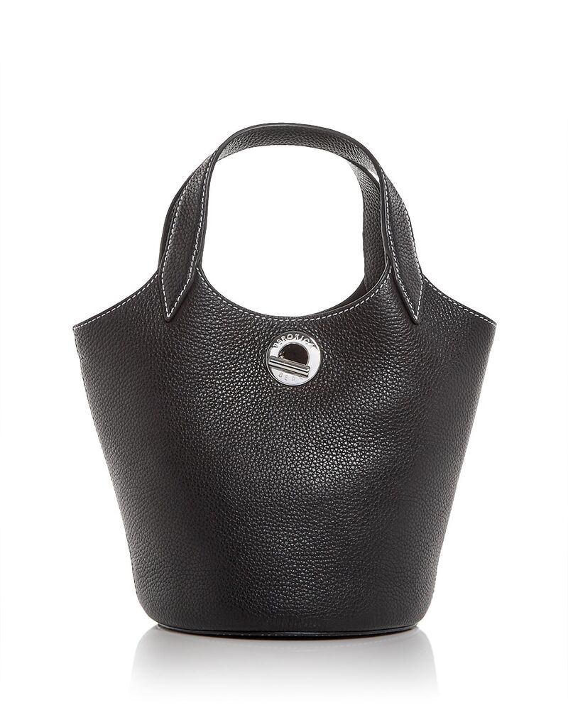 ヴェロニカ ベアード レディース 御徒面子 なめし革 Veronica Beard Anchor Leather Top Handle Bag Black 黒いこと バッグ-バッグ・小物・ブランド雑貨-ハンドバッグ