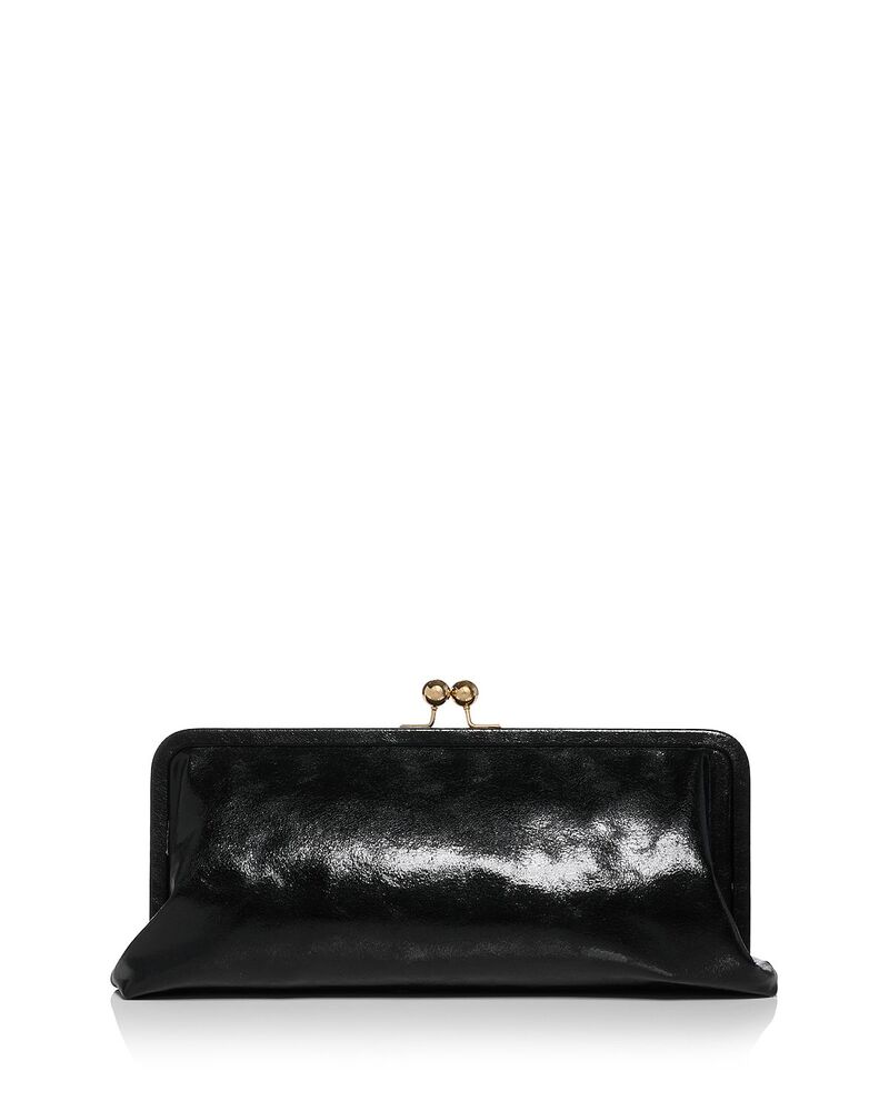アクア レディース アクセサリー 財布 AQUA Medium Convertible Coin Purse - Exclusive Glazed Black ブラック