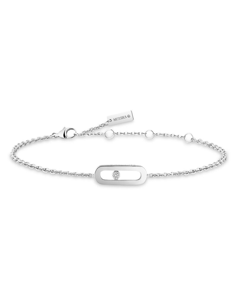 メシカ レディース アクセサリー ブレスレット・バングル・アンクレット Messika 18K Gold Move Uno Diamond Bracelet White Gold ホワイト