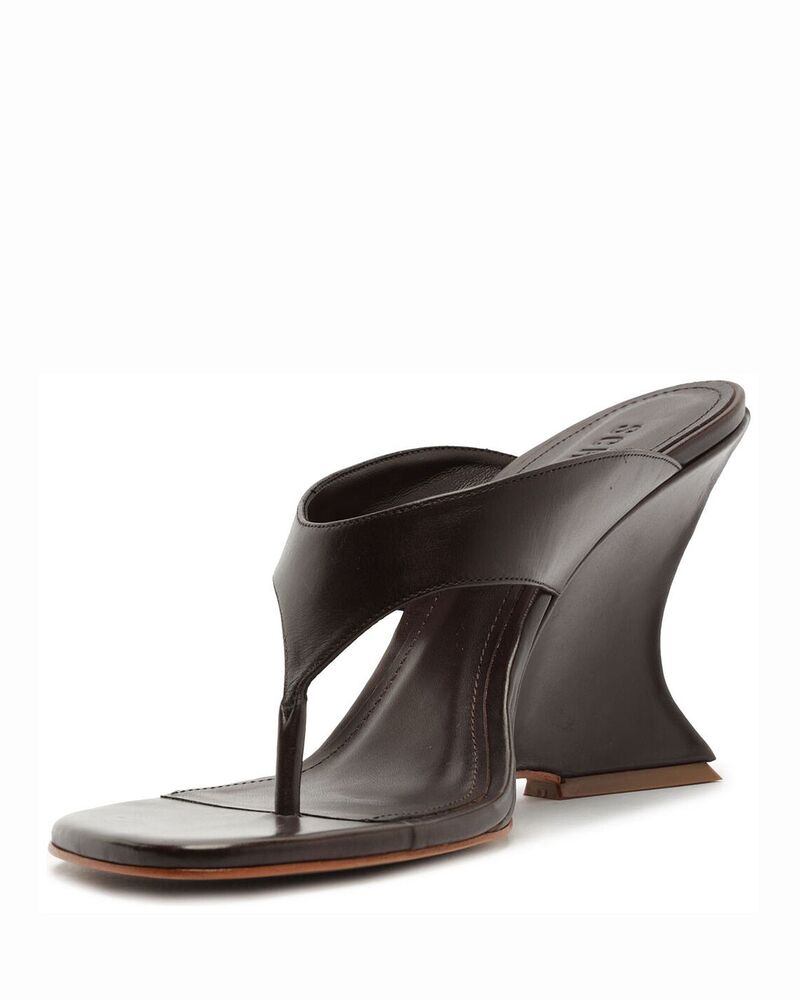 シュッツ レディース シューズ サンダル SCHUTZ Women's Maya Wedge Sandals Root Brown ブラウン｜ReVida 店