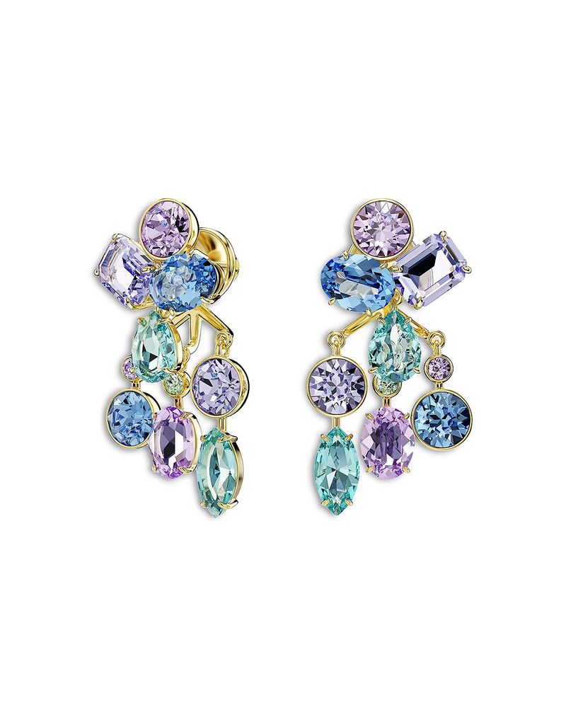スワロフスキー レディース アクセサリー ピアス・イヤリング ジャケット Swarovski Gema Mixed Crystal Jacket Earrings Multicolored マルチカラー