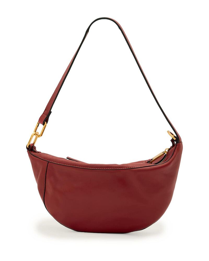 オールセインツ レディース バッグ レザー ALLSAINTS Luna Micro Leather Shoulder Bag Pyrrol Red レッド