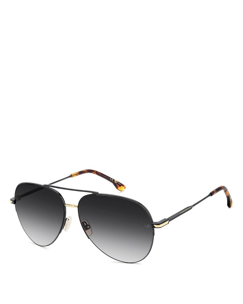 ヴィクトリア ベッカム レディース 付属物 サングラス・アイウェア Victoria Beckham Pilot Sunglasses 62粍 Black 黒いこと