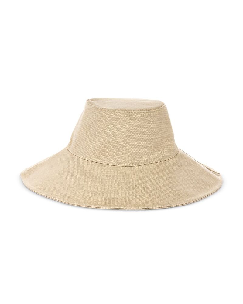 ヴィンス レディース 付属品 かぶり笠 綿織物 Vince Cotton Bucket Sun Hat Pumice Stone 石ころ
