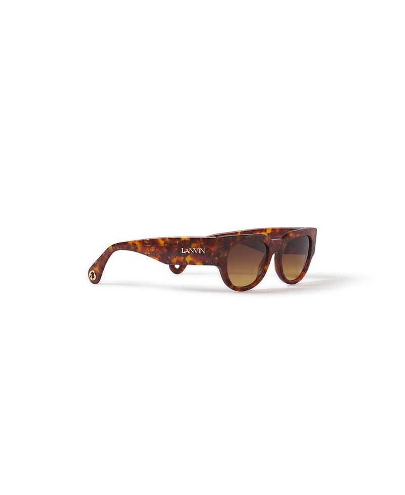 ランバン レディース アクセサリー サングラス・アイウェア Lanvin Signature Sunglasses Tortoise/Brown Gradient ブラウン