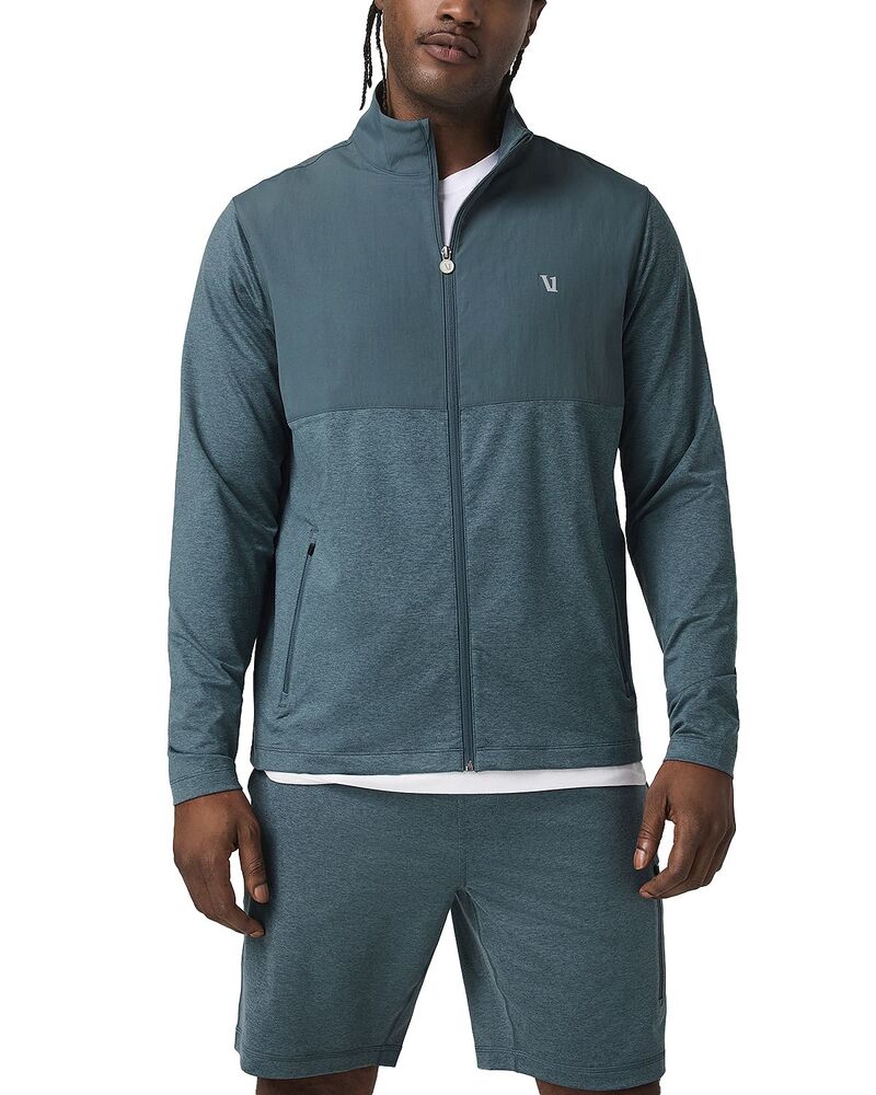 ビュオーリ メンズ アウター ジャケット・ブルゾン Vuori Sunday Elementrack Jacket Blue Sea Heather ヘザー