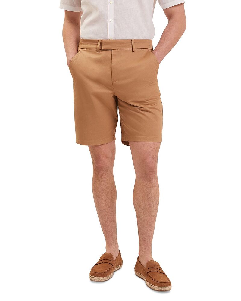 テッドベーカー メンズ ボトムス ハーフパンツ・ショーツ スリムフィット ショートパンツ Ted Baker Loweton Core Slim Fit Chino Shorts Tan タン
