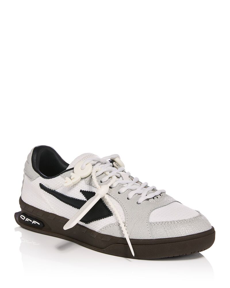 オフ-ホワイト メンズ シューズ スニーカー Off-White Men's End Of Play Slim Sneakers Black White ホワイト