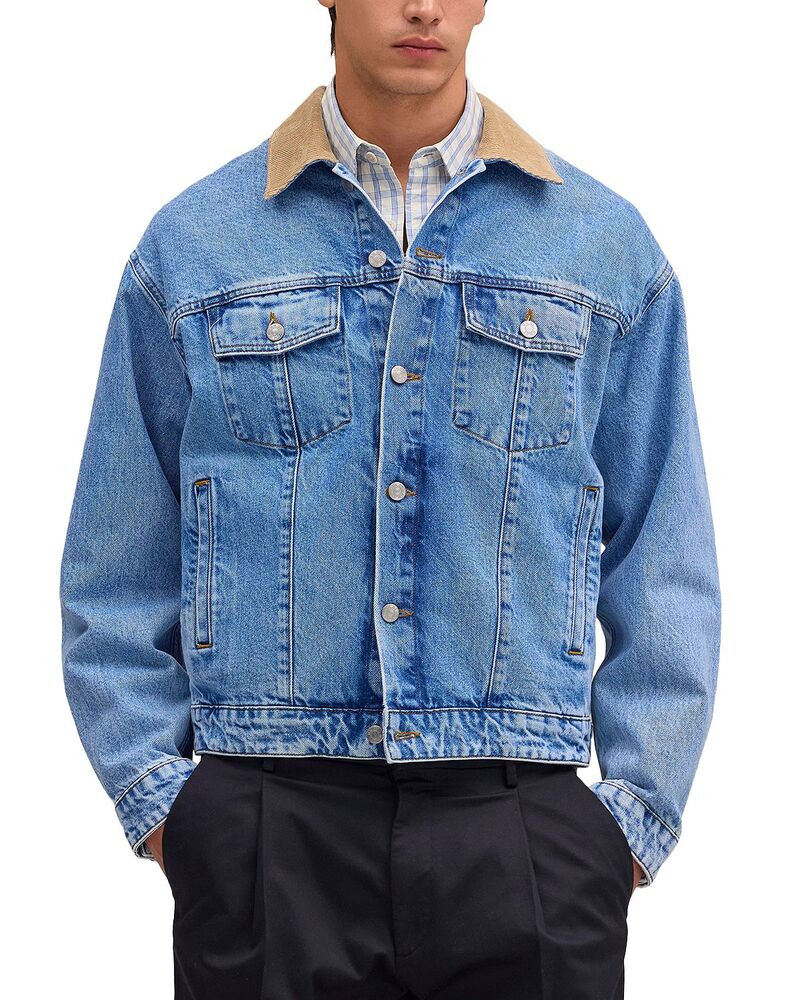 NN07 メンズ アウター ジャケット・ブルゾン デニム NN07 Roy Denim Jacket Vintage Blue ブルー