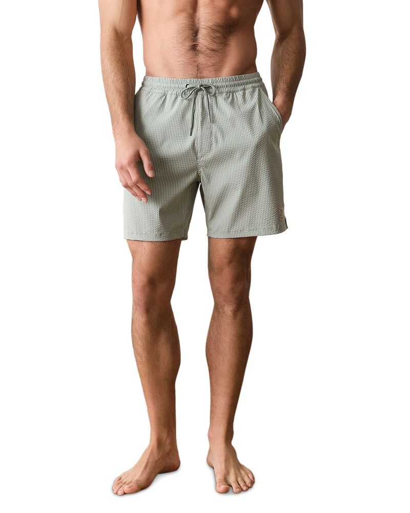 マリーン レイヤー メンズ 水着 ハーフパンツ・ショーツ ショートパンツ Marine Layer Seersucker 5\