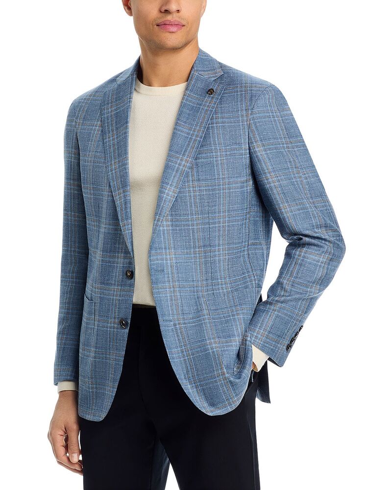 ピーター・銀鏡 メンズ アウター 上衣・上衣 Peter Millar Crown Crafted Hertford Plaid Soft Jacket Storm 照合のしるし