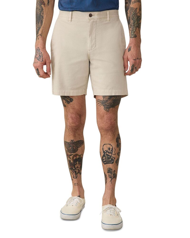 ファレティ メンズ ボトムス 二分の一ズボン下・さる股引き 遊撃手ズボン下 Faherty Essential Chino Shortstone 石ころ