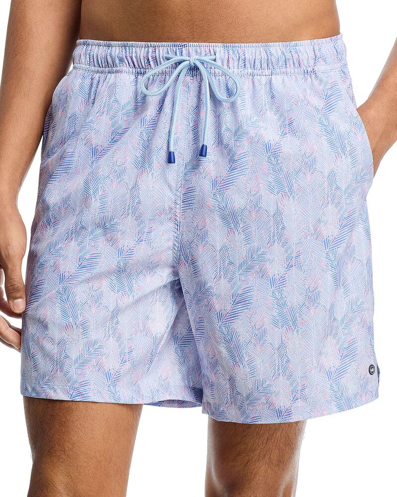 ピーター・ミラー メンズ 水着 ハーフパンツ・ショーツ Peter Millar Sunset Palms 7" Swim Trunks Bermuda Blue ブルー｜ReVida 店