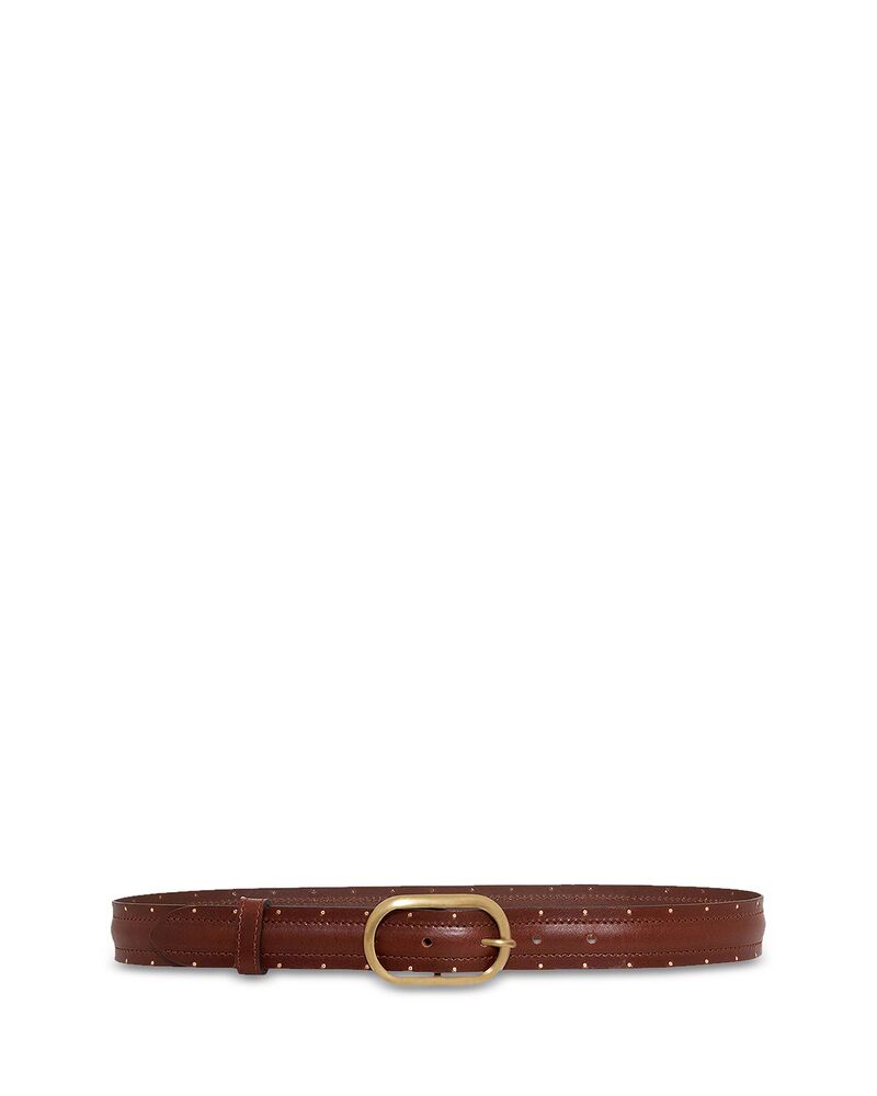 ジェラルド・ダレル レディース アクセサリー ベルト レザー Gerardarel Women's Honore Leather Belt Brown ブラウン｜ReVida 店
