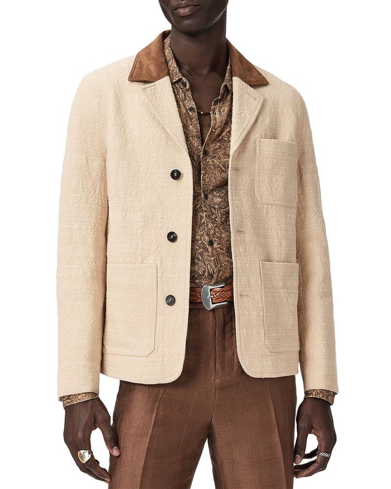 ジョンバルベイトス メンズ アウター ジャケット・ブルゾン John Varvatos Barnes Jacket Light Khaki カーキ