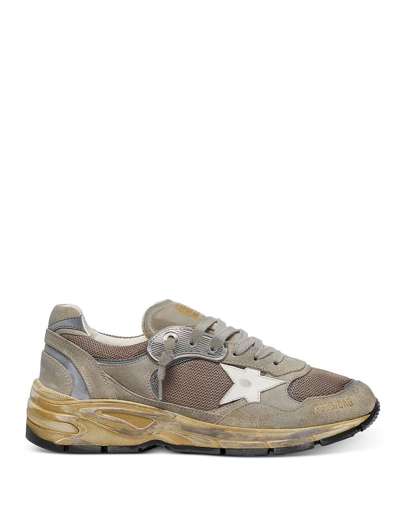 ゴールデングース メンズ シューズ スニーカー Golden Goose Men's Running Dad New Net Sneakers Taupe Silver トープ