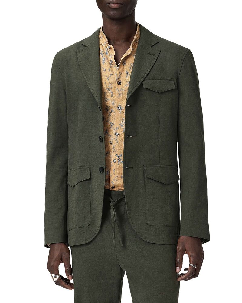 ジョンバルベイトス メンズ アウター ジャケット・ブルゾン John Varvatos Roscoe Jacket Moss